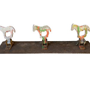 Metal Carnival Shooting Target Horse Mule