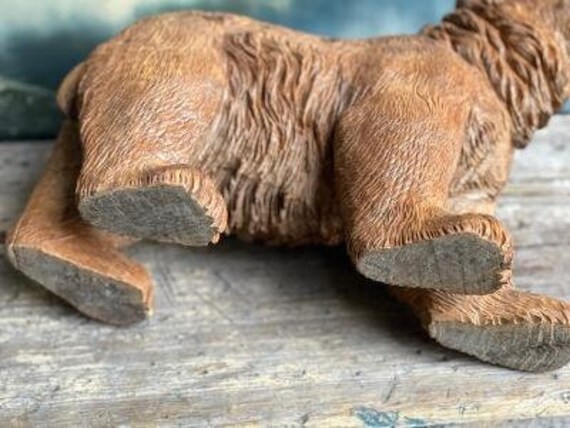 Impressive Swiss Carving Black Forest Bear - Etsy