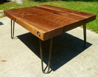 The Liberty Coffee Table, solid walnut table *Free Shipping*