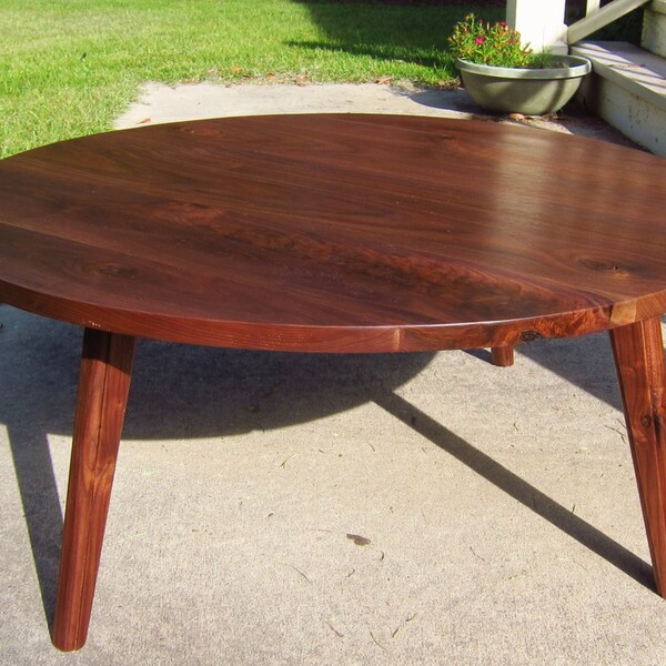 Round Coffee Table With Storage - Etsy