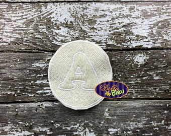 Embossed Alpha Coop Font Towel Monogram Embroidery design machine embroidery