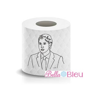 Grappige politieke Trudeau Toilet Papier- Canadese Politieke Machine Borduurwerk Design- Trudeau Borduurwerk Design - Instant download