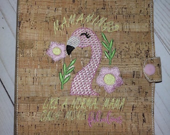 Diseño de bordado de flamenco, Frase de flamenco Mamamingo, Diseño de bordado con frases divertidas, Descarga instantánea