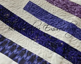 Stipple Quilting Stitch Embroidery Machine Design instant download