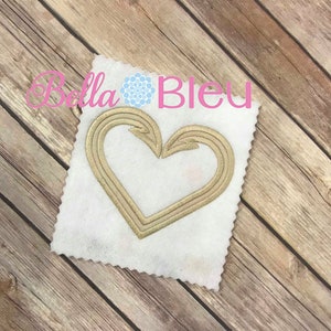 Wedding embroidery design, Fishing embroidery design, Heart shaped fishing hooks Applique  Machine Embroidery Design