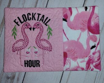 Diseño de bordado de flamenco, frase de flamenco de cola de golondrina, diseño de bordado con frases divertidas, descarga instantánea.