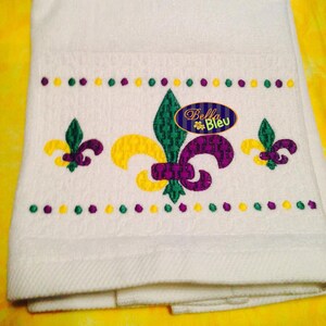 Faux Smocking Mardi Gras, Faux Smocking Fleur De Lis, Mardi Gras Fleur De Lis FDL  Machine Embroidery Design