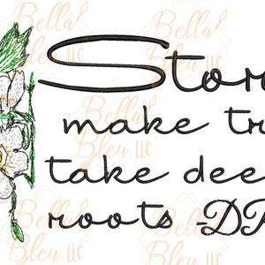 Inspired Dolly Parton Quote - Storms Quote - Scribble Tennessee Design - Machine Embroidery Design - Instant download