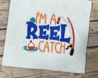 Fishing Embroidery Design - Life without fishing would be Crappie - Instant download