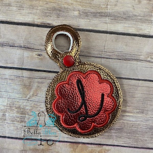 Lacrosse Bag Tag - ITH bag tag - Sports bag tag -  machine embroidery Instant Download