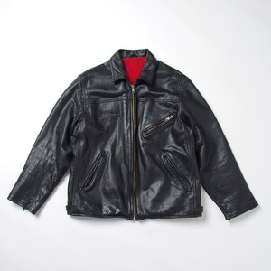 Vintage Levis Motorcycle Leather Jacket 