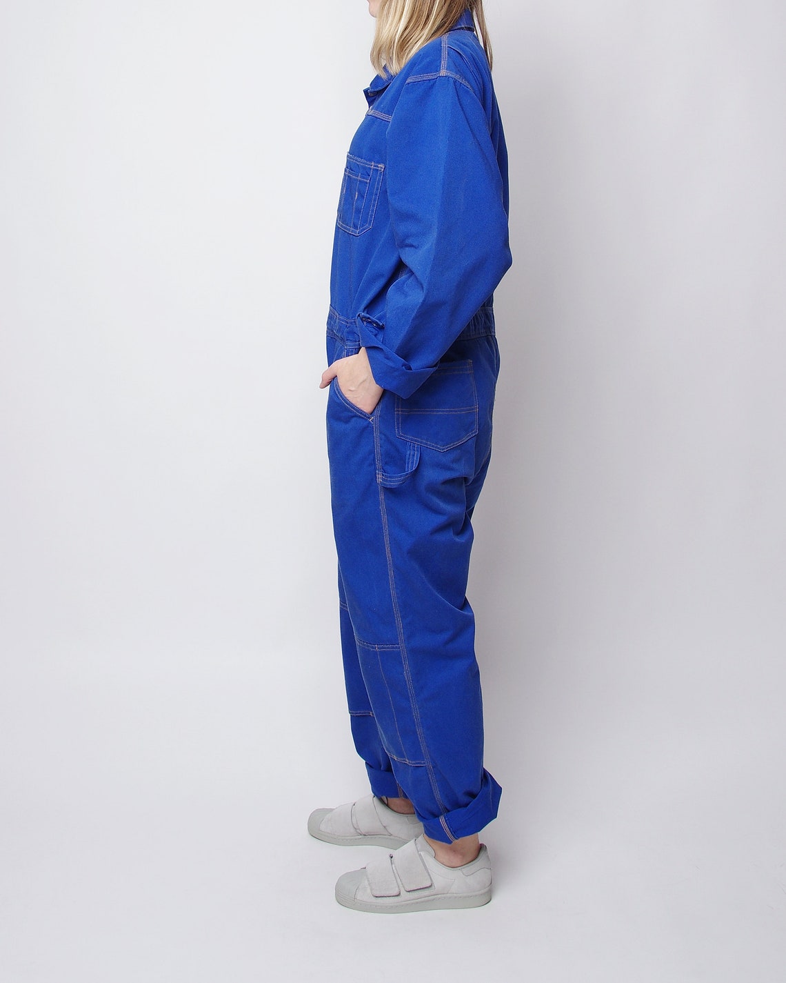 Y2K Mens Workwear Jumpsuit Vintage Worker Coveralls Garage Etsy