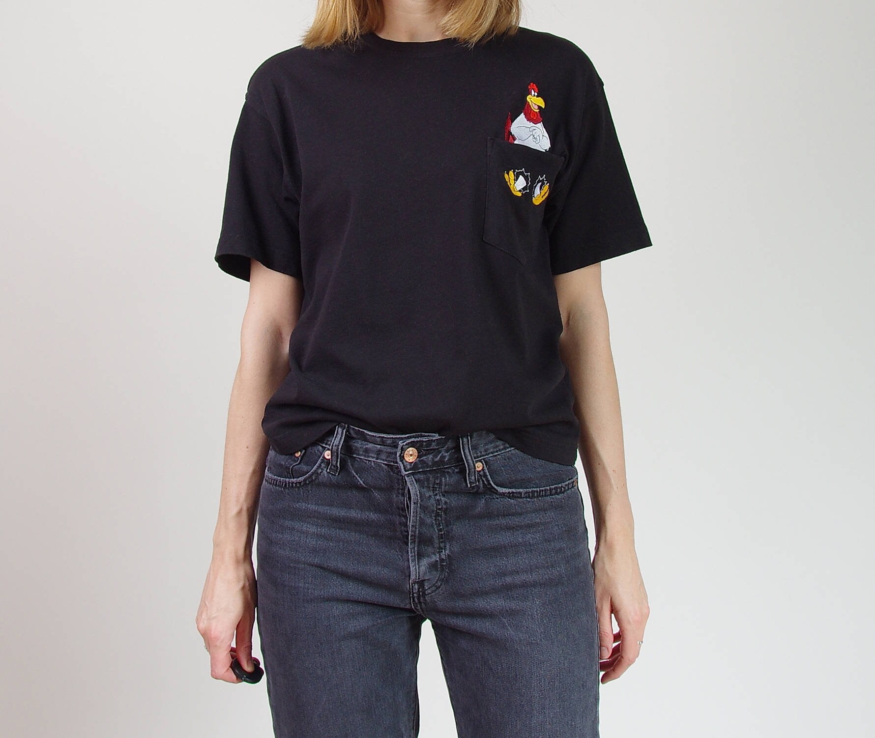 1995 Foghorn Leghorn T-shirt 90s Looney 