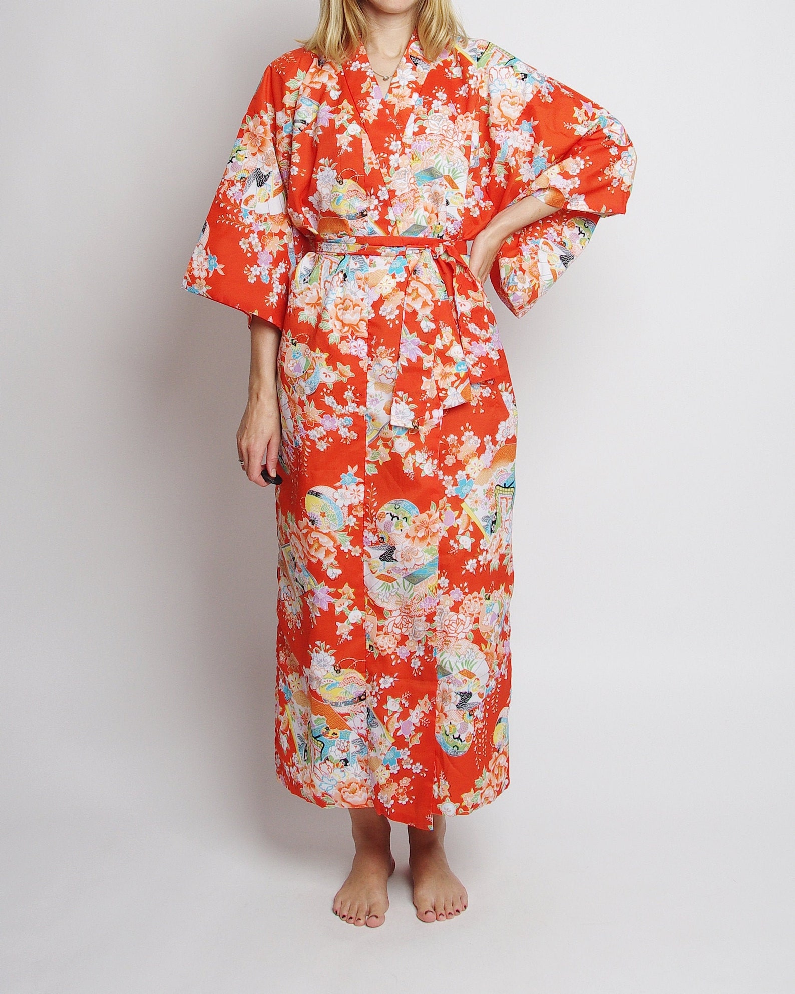 Vintage kosode kimono made in Japan Japanese women kosode Etsy