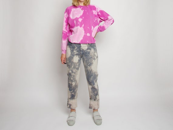 1990s Tie Dye Levis 501 Jeans Vintage 
