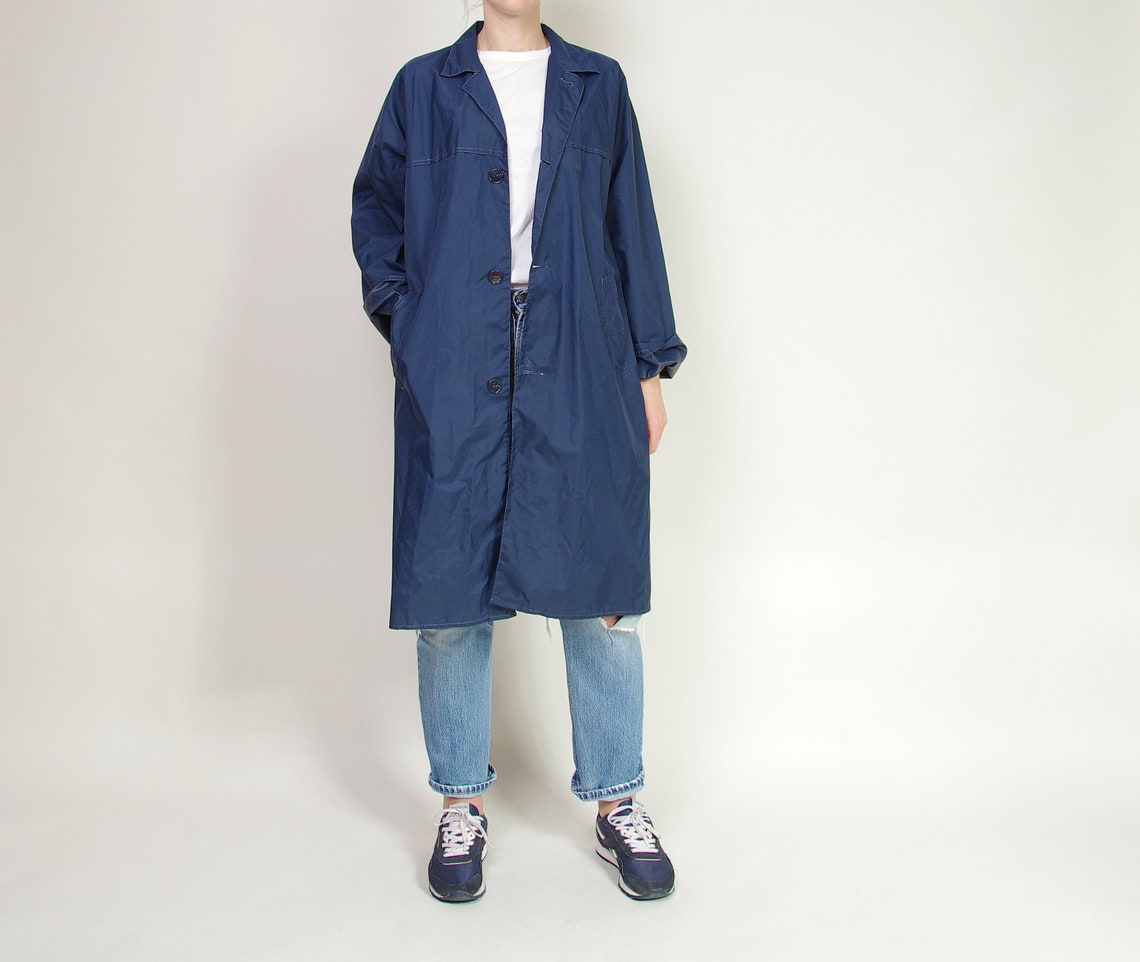 60s Men's nylon raincoat Vintage Apex mod mac coat Etsy