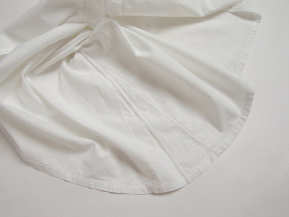 1920s Antique short cotton nightgown with B monog… - image 10