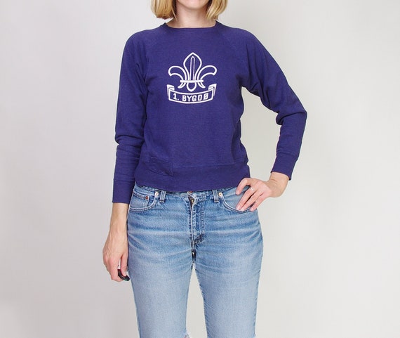 60s Norway Scouts Crew Neck, Vintage Catco Raglan