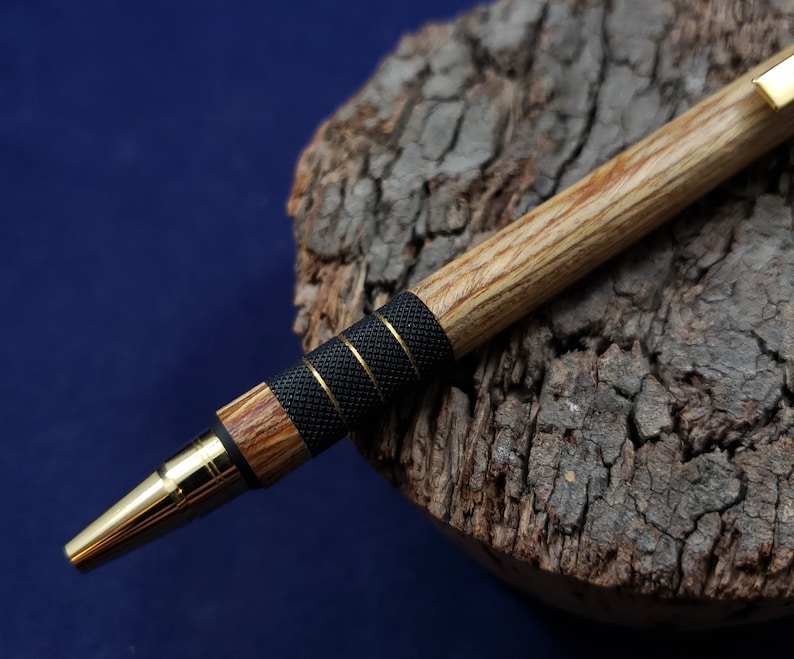 Vintage Ballpoint Futura by Fisher Space Pen Wood Finish 1980s