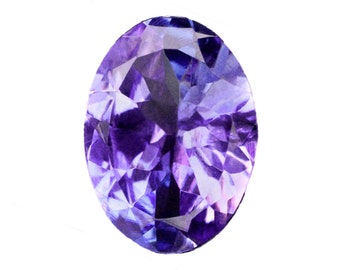 US Seller - 1.01 Ct. Tanzanite - Oval Calibrated 8x6 mm - Natural Earth Mined - Tanzania - Loose Gem - SEE VIDEO