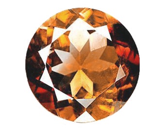 US SELLER - 4.26 Ct. Topaz - Natural Earth Mined - Brazil - Round Cut - 10x10 Calibrated - Loose Gem