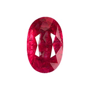 US SELLER - 1.25 Ct. Ruby - Natural Earth Mined - Winza, Tanzania - Oval Cut - Loose Gem, Gemstone - Unheated - Not Glass Filled