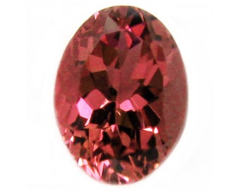 Oval Cut 5.75 Ct Pink Rubellite Tourmaline Great Luster Gemstone 100% Natural AGI Certified Q2178
