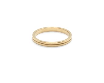 Simple Band Gold Ring, Sterling Silver, Everyday Ring, Stacking Ring, Simple Ring, Minimalist Jewelry, Birthday Gift Ideas