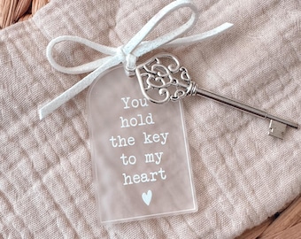 You Hold The Key To My Heart Romantic Valentines Love Gift Keepsake For Him Her