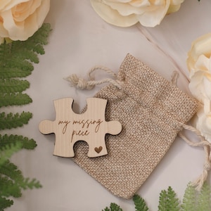 My Missing Piece Romantic Valentines Love Gift Keepsake For Him Her