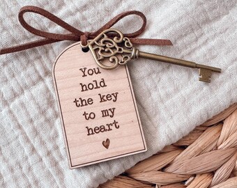 You Hold The Key To My Heart Romantic Valentines Love Gift Keepsake For Him Her