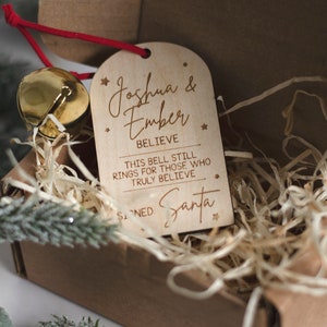 Personalised The Bell Still Rings For Those Who Believe Christmas