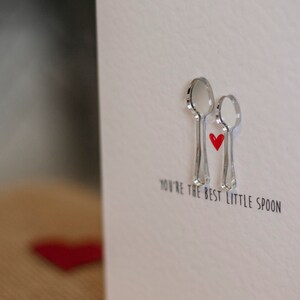 You're The Best Little Spoon Valentine's Day Card For Him or Her Spooning image 5
