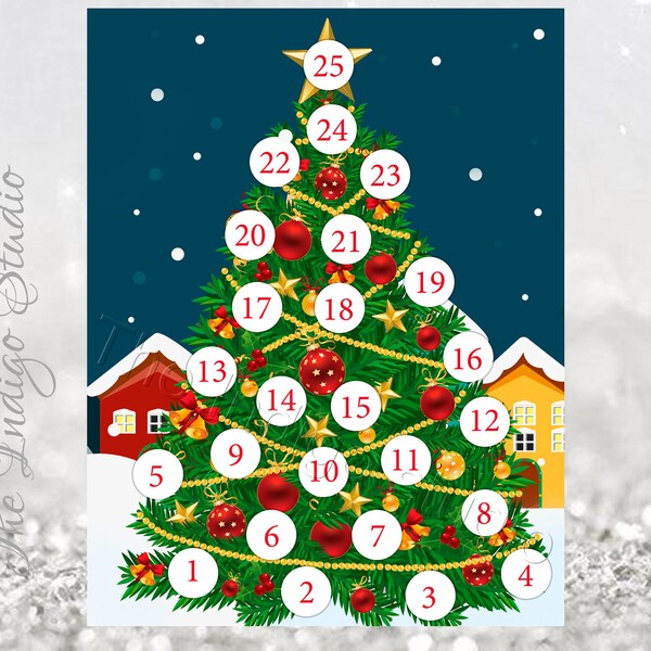 Days Till Christmas - Etsy