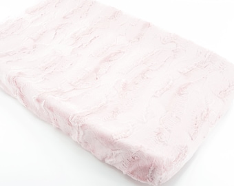 Minky Hide Changing Pad Covers, Minky Hide Fitted Crib Sheets, Minky Crib Sheet for Girl, Minky Crib Sheet Boy, Hide Luxe Cuddle Crib Sheet