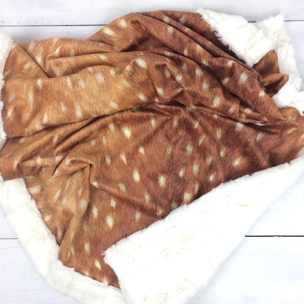 Deer Skin Blanket Etsy