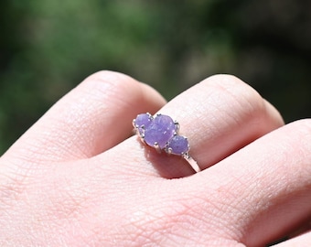 Grape agate ring outlet