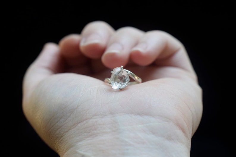 uncut diamond engagement ring uncut diamond engagement ring