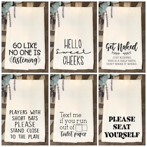 Novelty bathroom hand towels sales