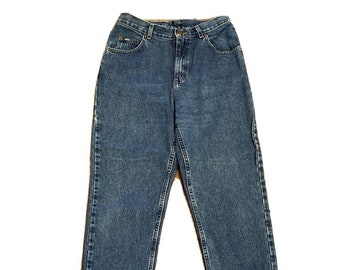 Vintage 90s LEE Women's High Rise High Waisted Mom Tapered Leg