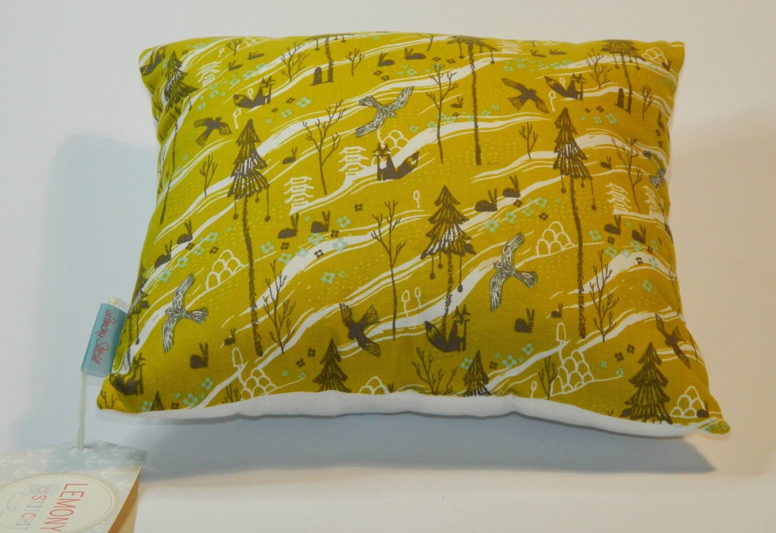 Cute Fox Embroidered and Appliqued Cushion Etsy UK