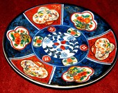 Antique Japanese Imari Plate - Oriental Collectible Hand Painted Porcelain - Authentic Japanese Antique Porcelain plate