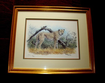 Denis Murphy Renown African Wildlife Artist Limited Edition Print 1983 - Exquisite Very Rare and Collectible Authentic - Hand Signed