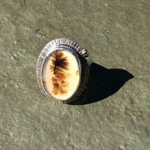 Dendritic Agate Ring