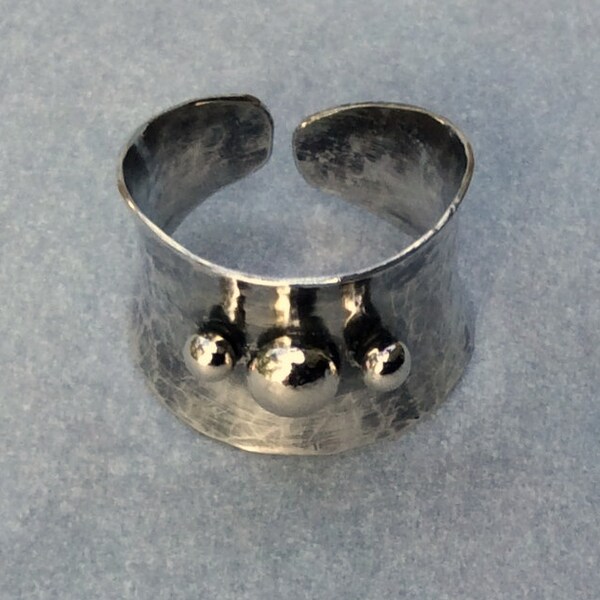 Sterling Silver Cuff Ring