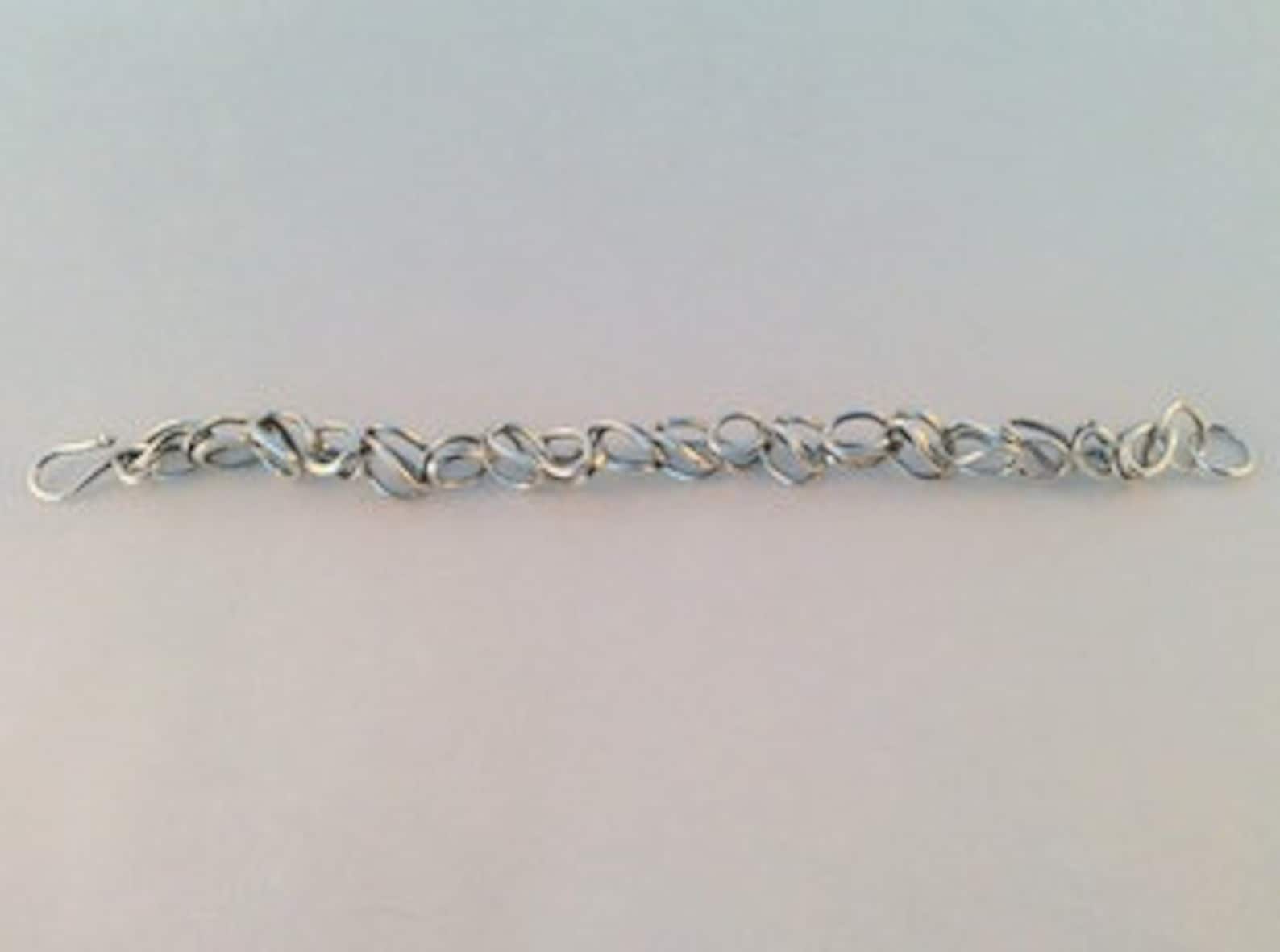 Heavy Gauge Chain Link Bracelet Etsy