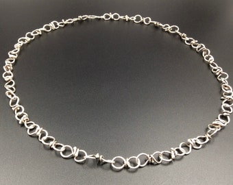 Sterling Silver Chain Link Necklace