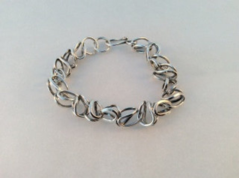 Heavy Gauge Chain Link Bracelet Etsy