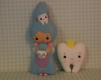 doll made with baby teeth