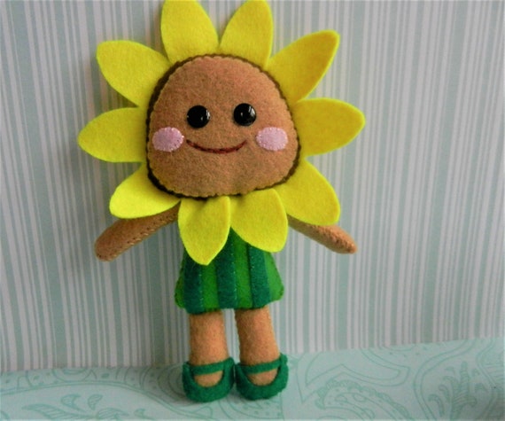 Felt Sunflower Plush